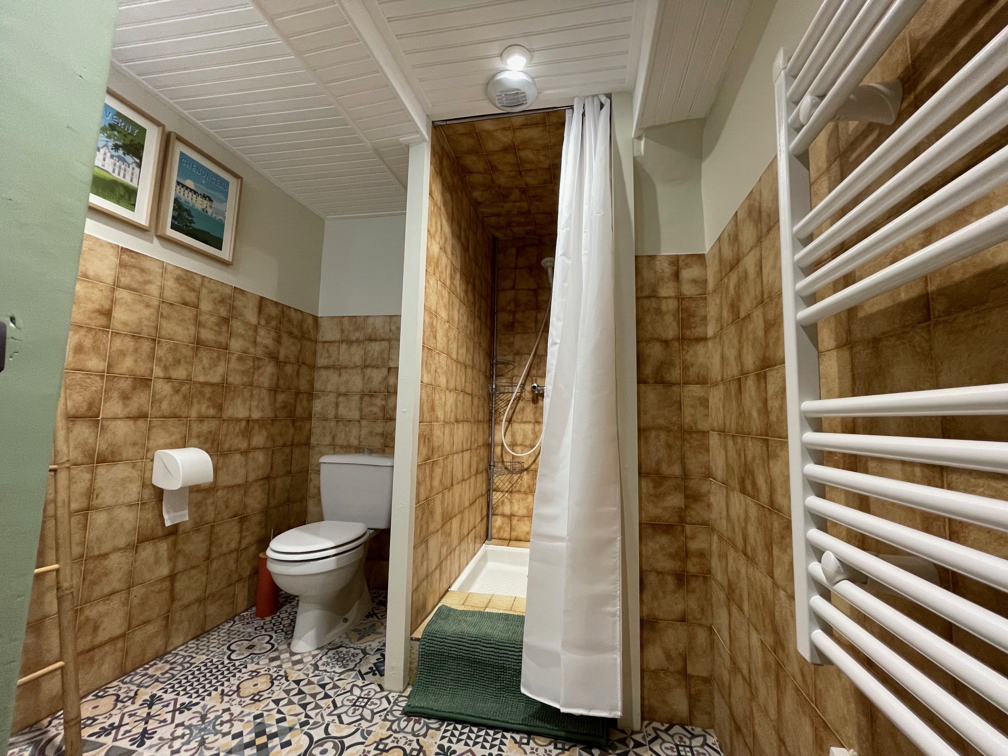 Photo de la salle de bain du Gîte "Le Doux Douillet"